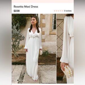 Like New Already Hemmed Show me your MuMu Rosetta Dress